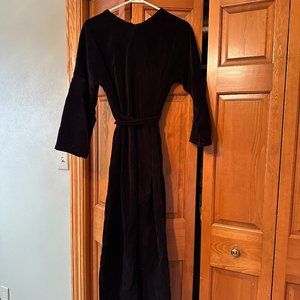 Roake Velevet Black Jumpsuit - Size S